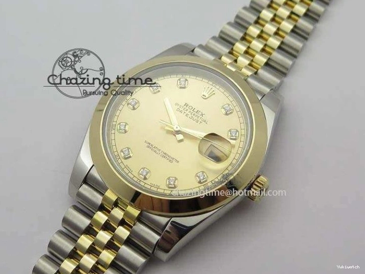 Edition SS YG 126333 Jubilee On Wrapped 1:1 Dial YG YG Best DateJust 41mm A3235 Bracelet Diamond Noob 0329